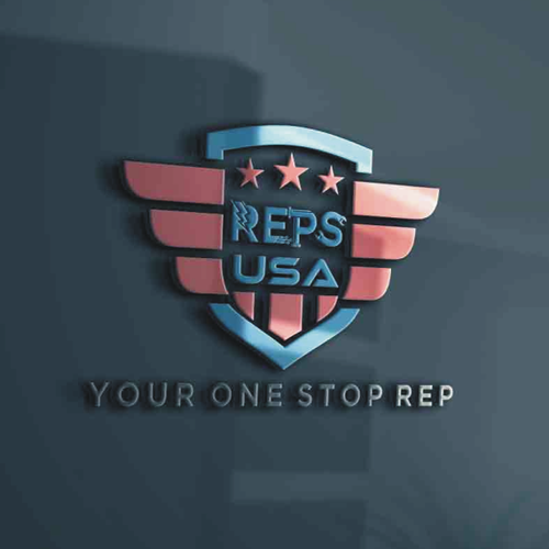 Rep's USA Logo Design by maruto_kelopo™