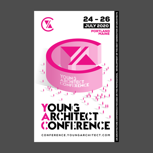 Poster Design for Millennial Architecture Conference Design by el.