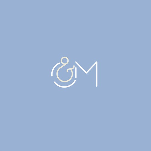 C&m wedding monogram, Logo design contest