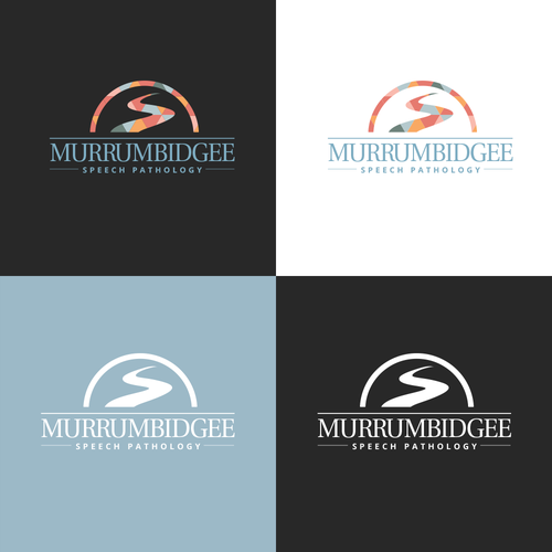 Design a beautiful logo, with a river to represent my speech pathology business Design by _CIRCE_