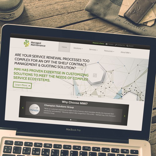 SaaS Technology Company - Need to Freshen Up Our Homepage = New Banner Needed!!