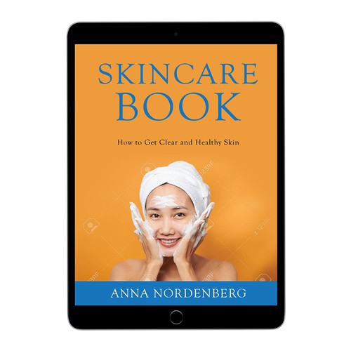 skincare book to help people with unwanted skin issues such as acne .... Design by Cascadorys