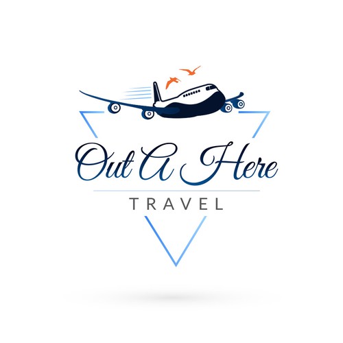 Out A Here Travel needs an awesome logo Design by ⚡️AnaPutka