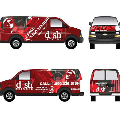 Diseño de V&S 002 ~ REDESIGN THE DISH NETWORK INSTALLATION FLEET de caciocode