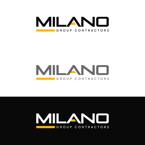 Milano Group logo refresh/modification Design by BlindB