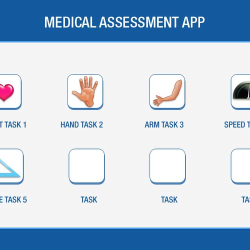 Interactive medical app for use by therapists and patients Design by kkriss