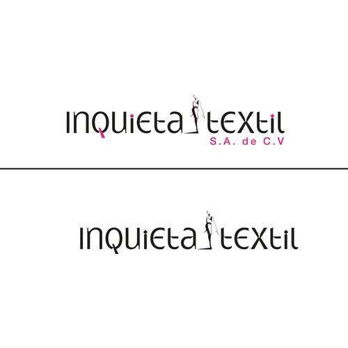 "Diseña un logo hipster para Inquieta Textil" winning Logo & business card