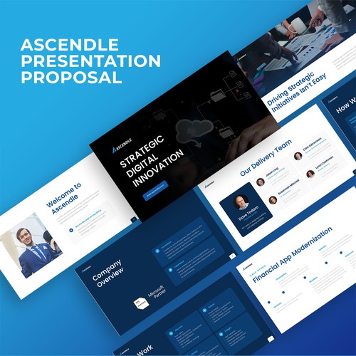 PowerPoint template contest entry by SlideFactory