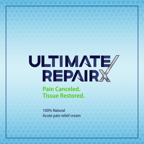 Create a logo for a high end all natural pain relief and repair cream Diseño de Francesca Macri