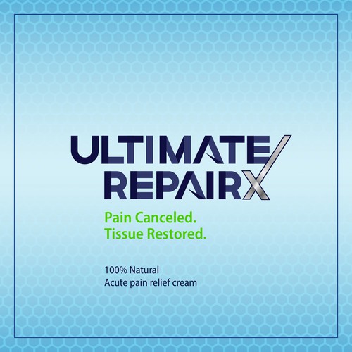 Create a logo for a high end all natural pain relief and repair cream Design by LogoGrafica