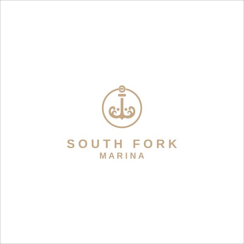Design logo for newest and greatest mega-yacht marina in yachting capital of world.  Onward work. Design by Kharis.id
