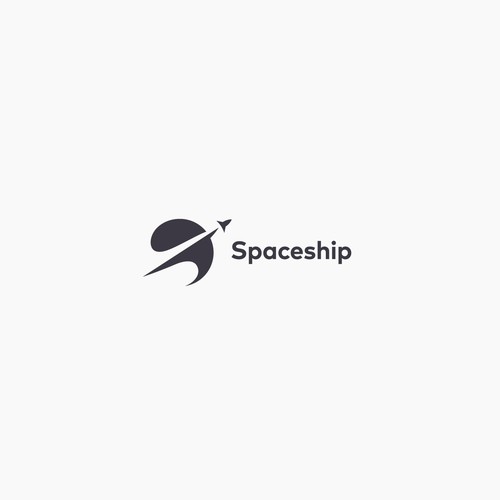 Design a logo for Spaceship. We invest where the world is going, not where it's been. Diseño de emretoksan