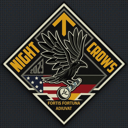 NIGHT CROWS - Military Special Operations Unit Logo design contest - GER/US Design by Sasha Løft