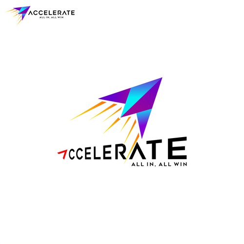 Accelerate 2024 Logo Comps Design by BirdFish Designs