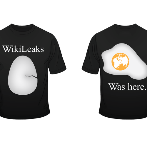 New t-shirt design(s) wanted for WikiLeaks Ontwerp door marii