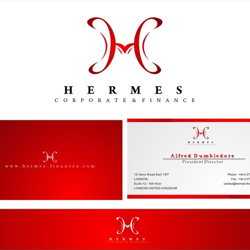 Help hermes corporate & finances with a new logo and business card, Logo & business  card contest
