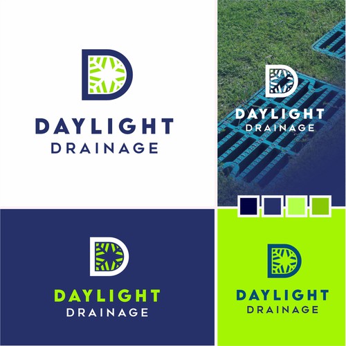 Brand launch for Drainage Services company in Pacific NW Design by Shinki design