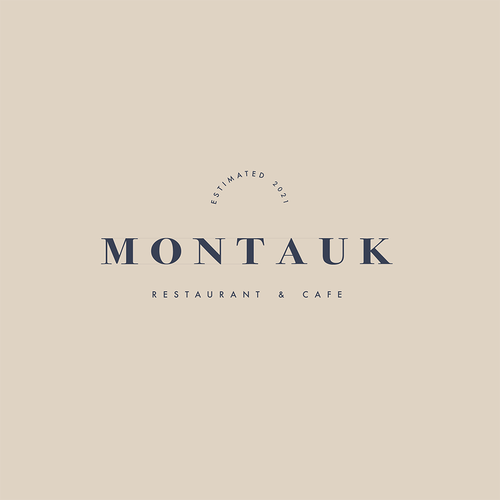 Montauk Logo Design by geobramanta