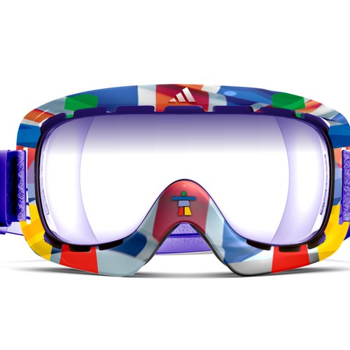 Design adidas goggles for Winter Olympics Design by moezoef