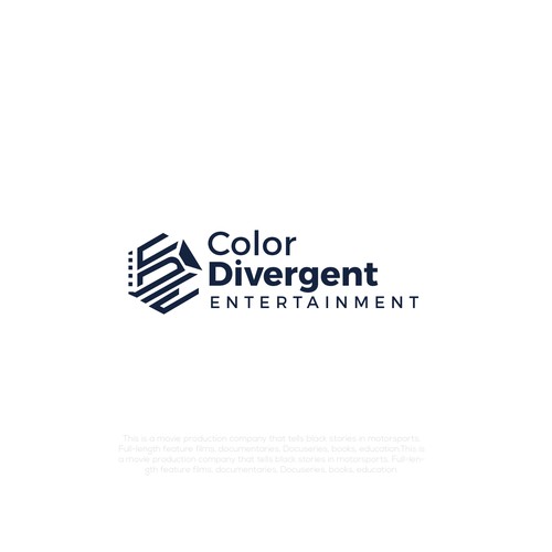 Divergent Color entertainment | African American Film Comapany Design by JosH.Creative™