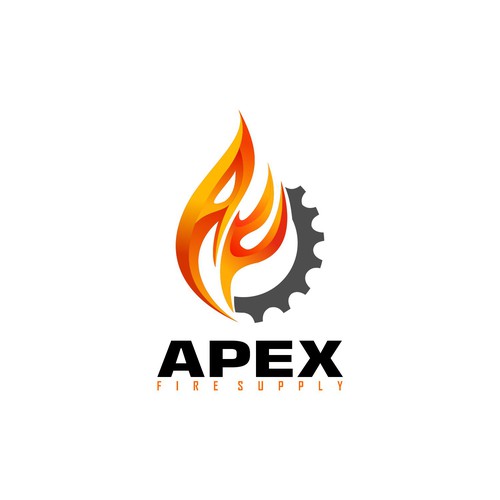 Apex Fire Supply Logo Wanted-ontwerp door Manoharaodelia