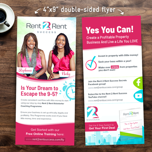 Create a Ridiculously Good Flyer for Rent 2 Rent Success Design by silviu-nunvailer