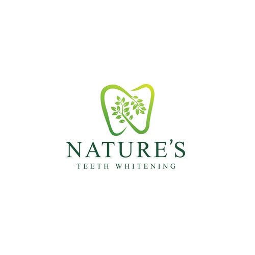 Nature's Teeth Whitening - Needs a Natural Company Logo Design by Creative Selection