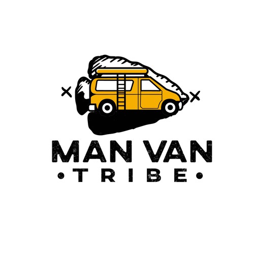 Create a Kick-A$$ Logo Design for a Man Van Tribe Community! Go Wild!!! Design von Deduder