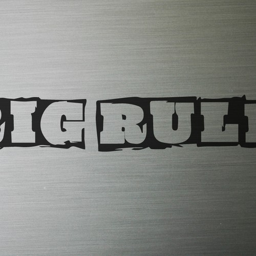 Rig Rule needs Lettering Design (wordmark) Design by vanacallegari