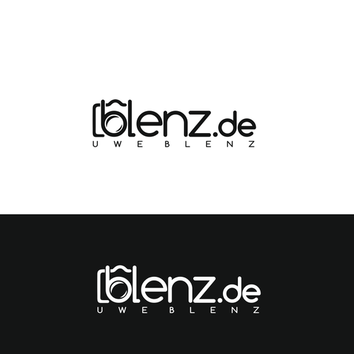 photography logo blenz.de Design by cv design