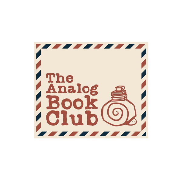 Logo design for the Analog Book Club