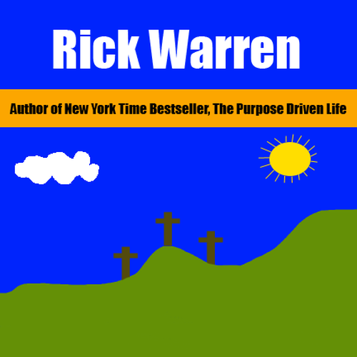 Design Rick Warren's New Book Cover Diseño de GraphicPro
