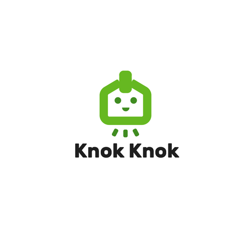 New Social Property Search App Logo NEEDED! Knok Knok Design by khro