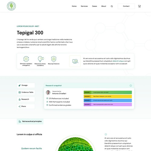 Sherman tree website Design by enkodesign