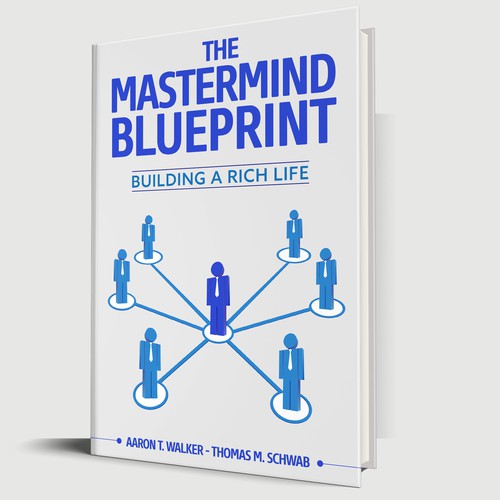 Book Cover: The Mastermind Blueprint-ontwerp door anisha umělec