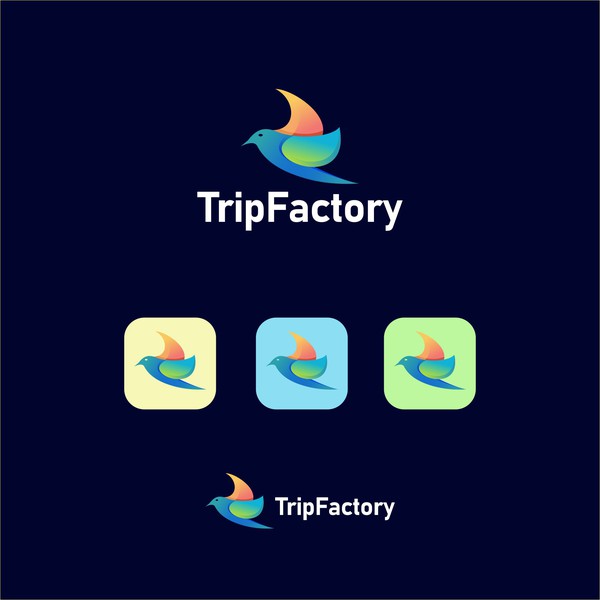 Design by Hh_project21 titled "bird gradient style "