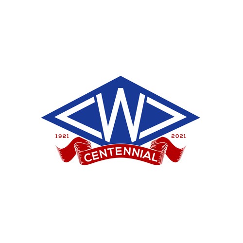 Centennial Anniversary Logo Diseño de NABEEL™