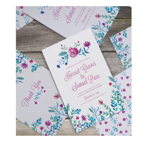 Card or invitation contest entry by LOLIALOVAdesign