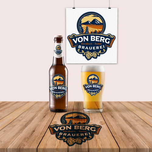 German Craft Brewery Logo Design Design réalisé par GDsigns