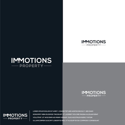 Logo IMMOTIONS PROPERTY Design by creativziner