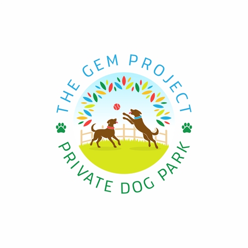 "Please design a logo for The Gem Project - Dog Park (which supports The Gem Project Sanctuary" winning Logo & hosted website