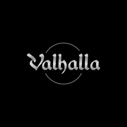 A name decal for my 'stealth narrowboat' Valhalla | Logo design contest