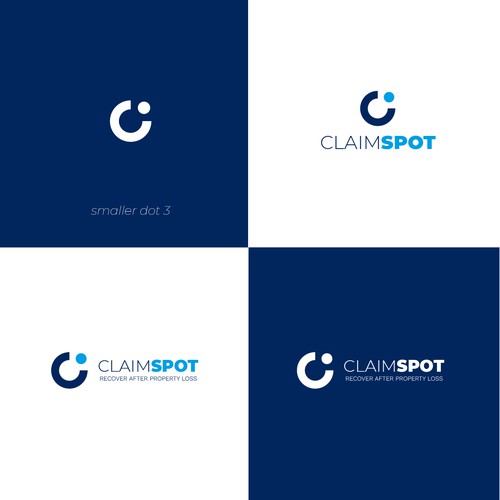 Standout Tech Logo for ClaimSpot - The Empowering Claims Side-Kick Design by M.I.Thomson