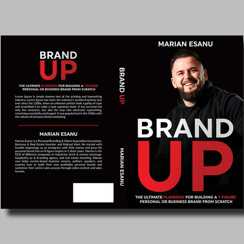 Brand book cover Design by Brushwork D' Studio