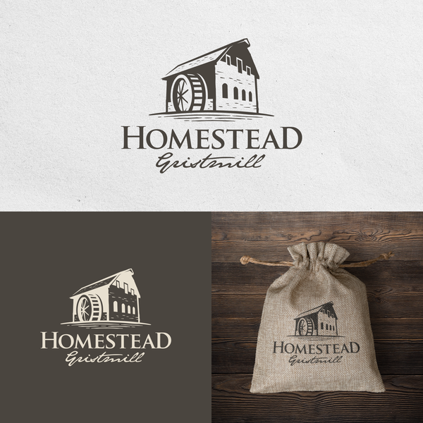 Logo for Homestead Gristmill