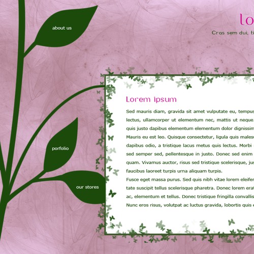 1-3 Page Website Template Design von anndrea