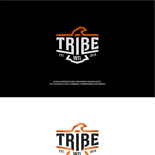 Bold - Edgy logo using tribal symbols {organization name is TRIBE ...