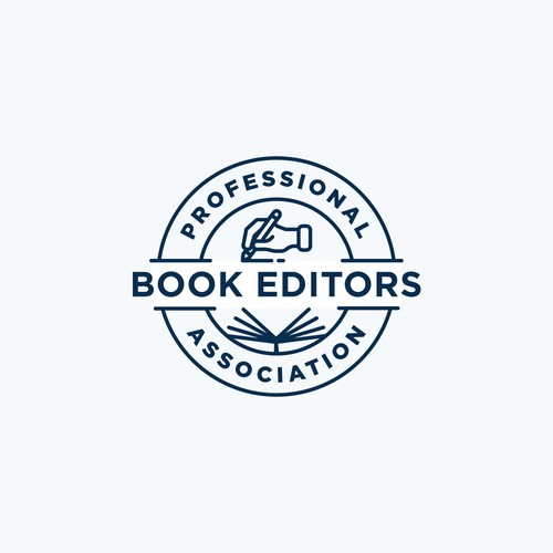 Logo for a Modern Professional Association of Book Editors Design by Distinguish♐︎