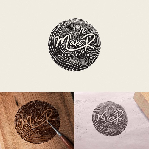 Wonder-WhistlerさんのDesign a logo for custom modern woodshop: furniture and art. Help a small business growデザイン