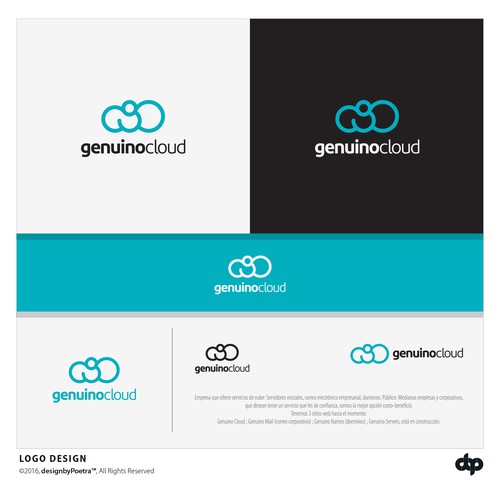"Logo Genuino Cloud" winning Logo design